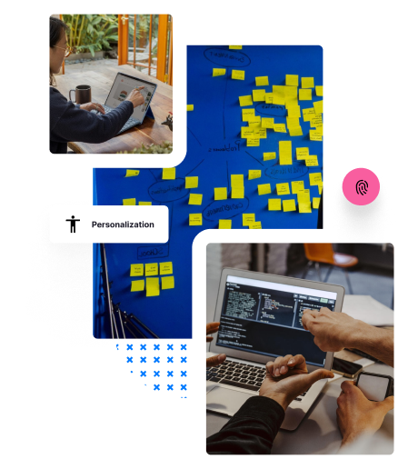 Visual representation of AI integration process